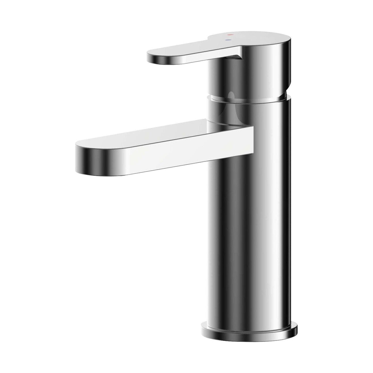 [BTPR305EC] Balterley Pride Round Eco Mono Basin Mixer Tap & Push Button Waste - Chrome - Cutout