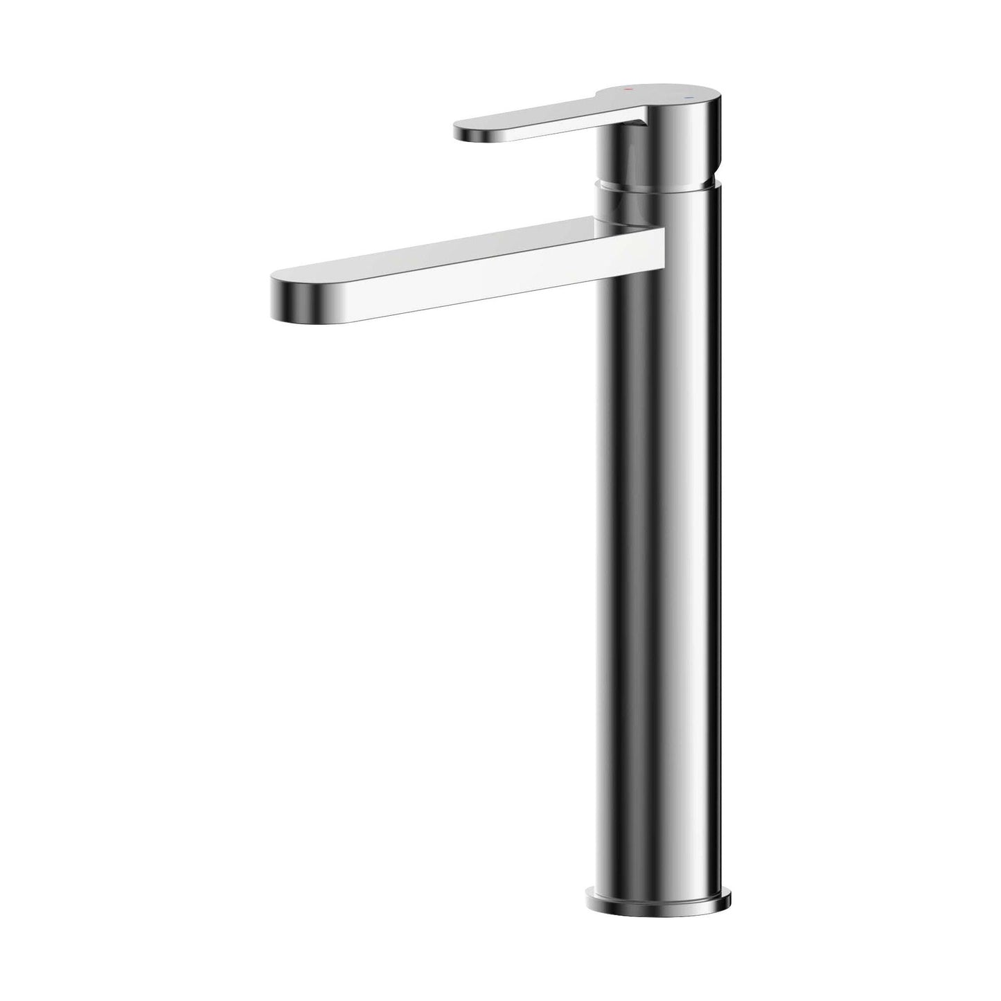 [BTPR370] Consall Round High-Rise Mono Basin Mixer Tap, 290 x 52 x 187mm - Choice of Finish - Cutout