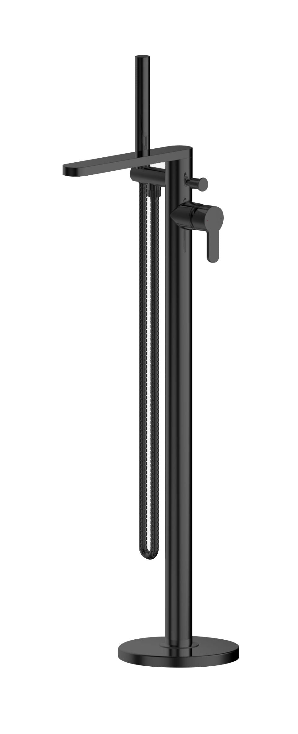 [BTPR421] Consall Freestanding Round Bath Shower Mixer Tap with Kit - Choice of Colour - Cutout