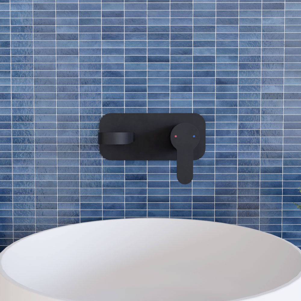 [BTPR428] Consall Round Wall Mounted Basin Tap - Choice of Finish - Lifestyle 1