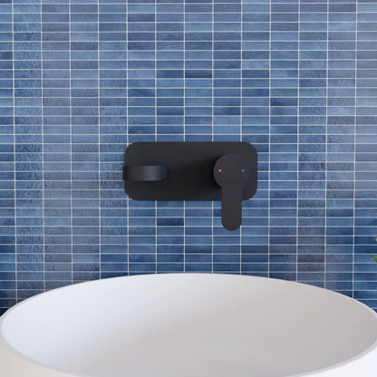 [BTPR428] Consall Round Wall Mounted Basin Tap - Choice of Finish - Lifestyle 1