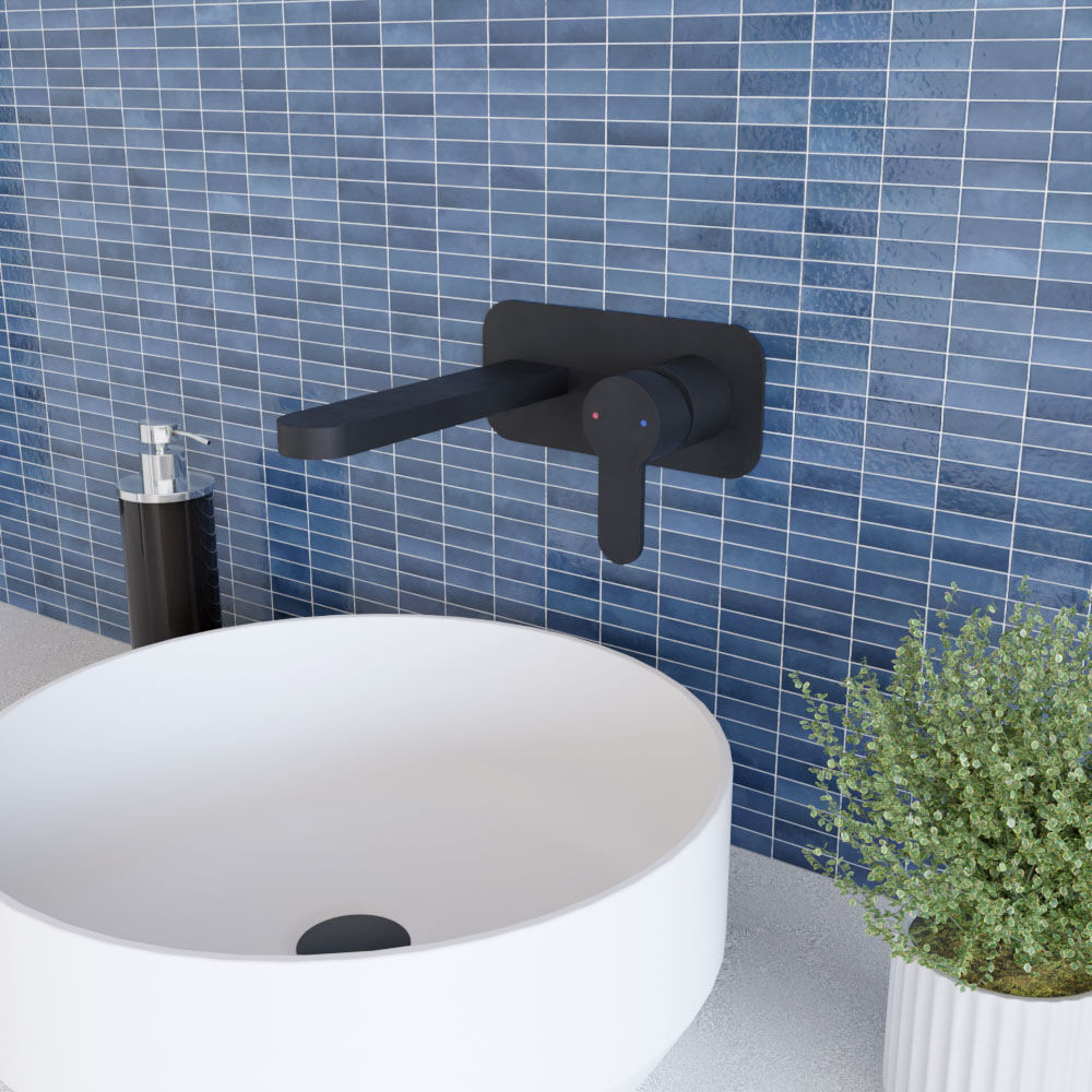 [BTPR428] Consall Round Wall Mounted Basin Tap - Choice of Finish - Lifestyle 3