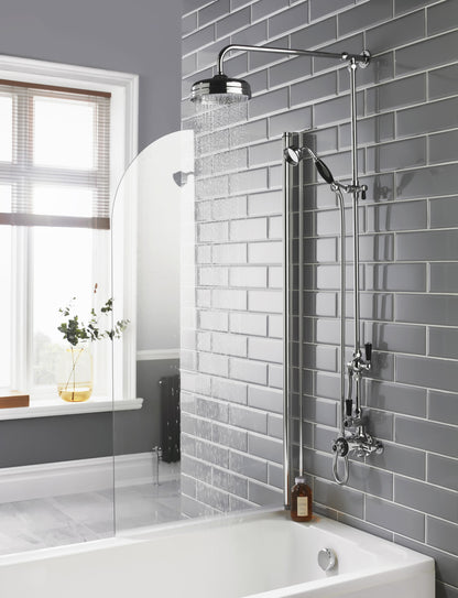 Black Topaz Twin Exposed Shower Valve