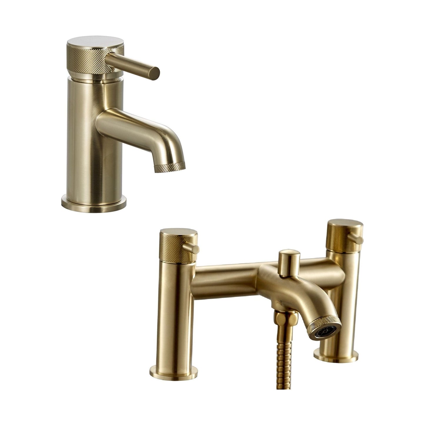 [BTT77072] Contemporary Mono Basin Mixer Tap - Choice of Bath Tap Type and Colour - Cutout