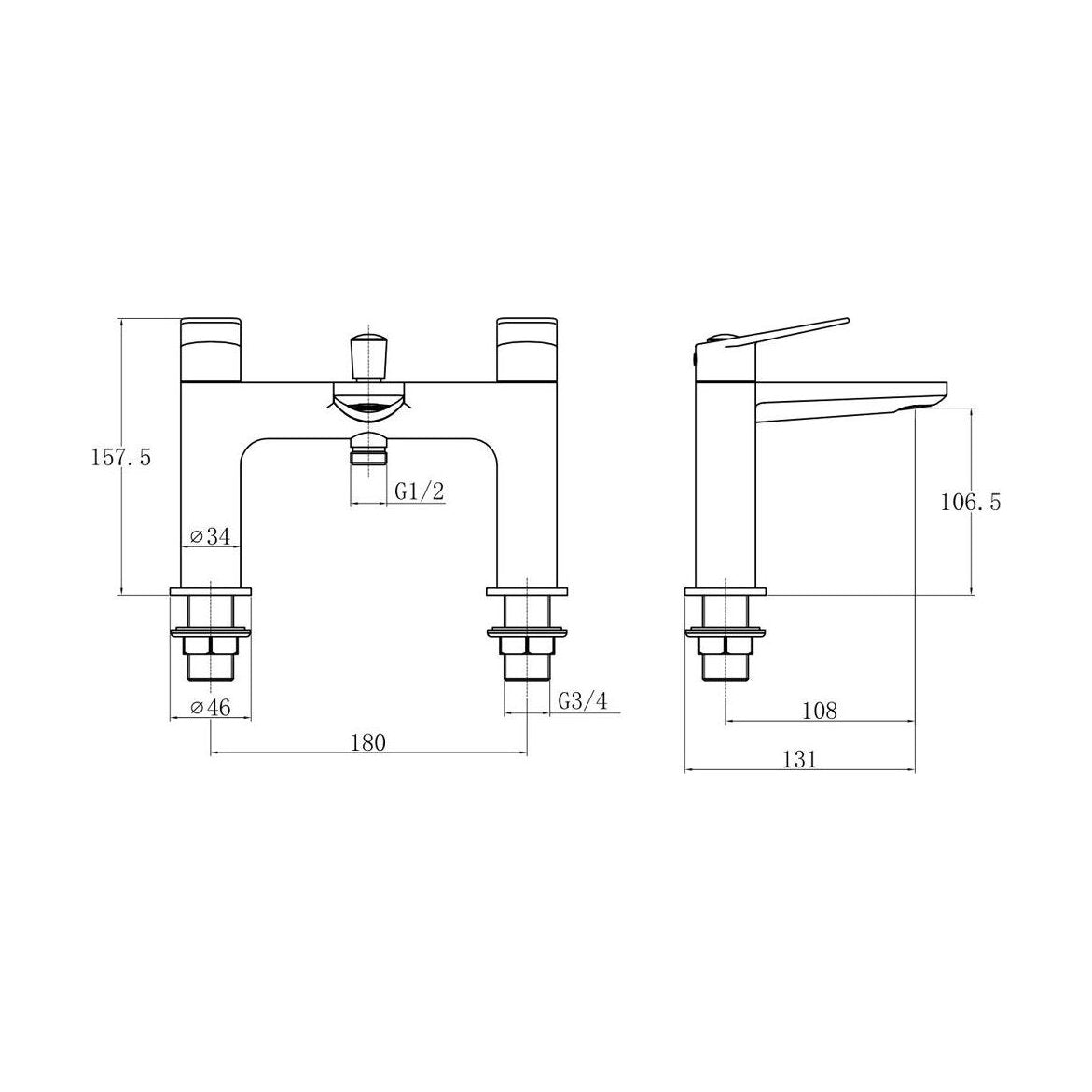[BTTT854] Roveri BSM CP (No Waste) - Technical Drawing