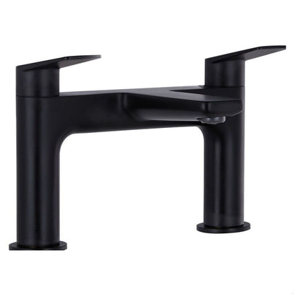 [BTTT863] Roveri Bath Filler BLK (No Waste) - Cutout