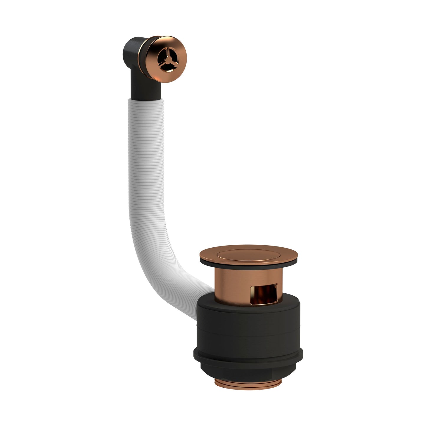 [BWE1521] Basin Waste With Brass Overflow - Cutout