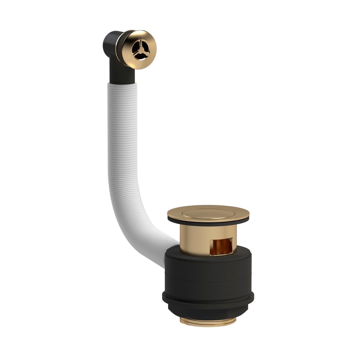 [BWE821] Basin Waste With Brass Overflow - Cutout