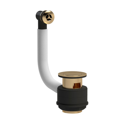 [BWE821] Basin Waste With Brass Overflow - Cutout