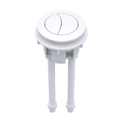 [BWPB101] Cistern Push Button White - Cutout