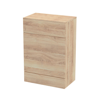 Hudson Reed Fusion 600mm Bleached Oak 355mm Deep Floor Standing WC Unit