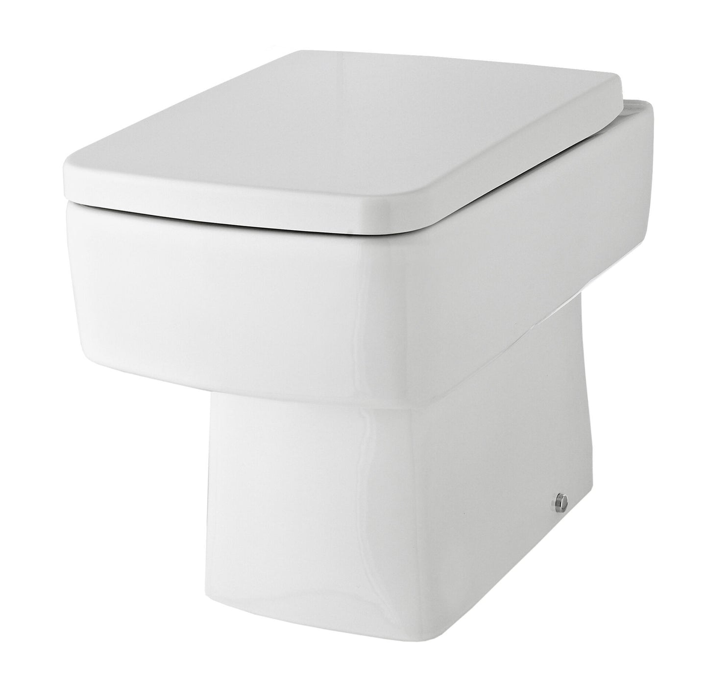 Hudson Reed Square Back To Wall Toilet Pan Including Seat