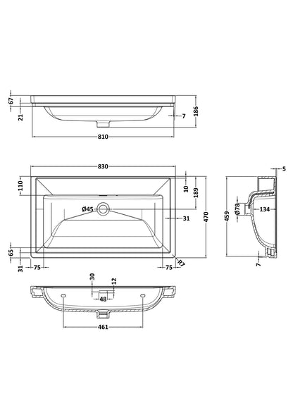 800 Classique Basin 0TH