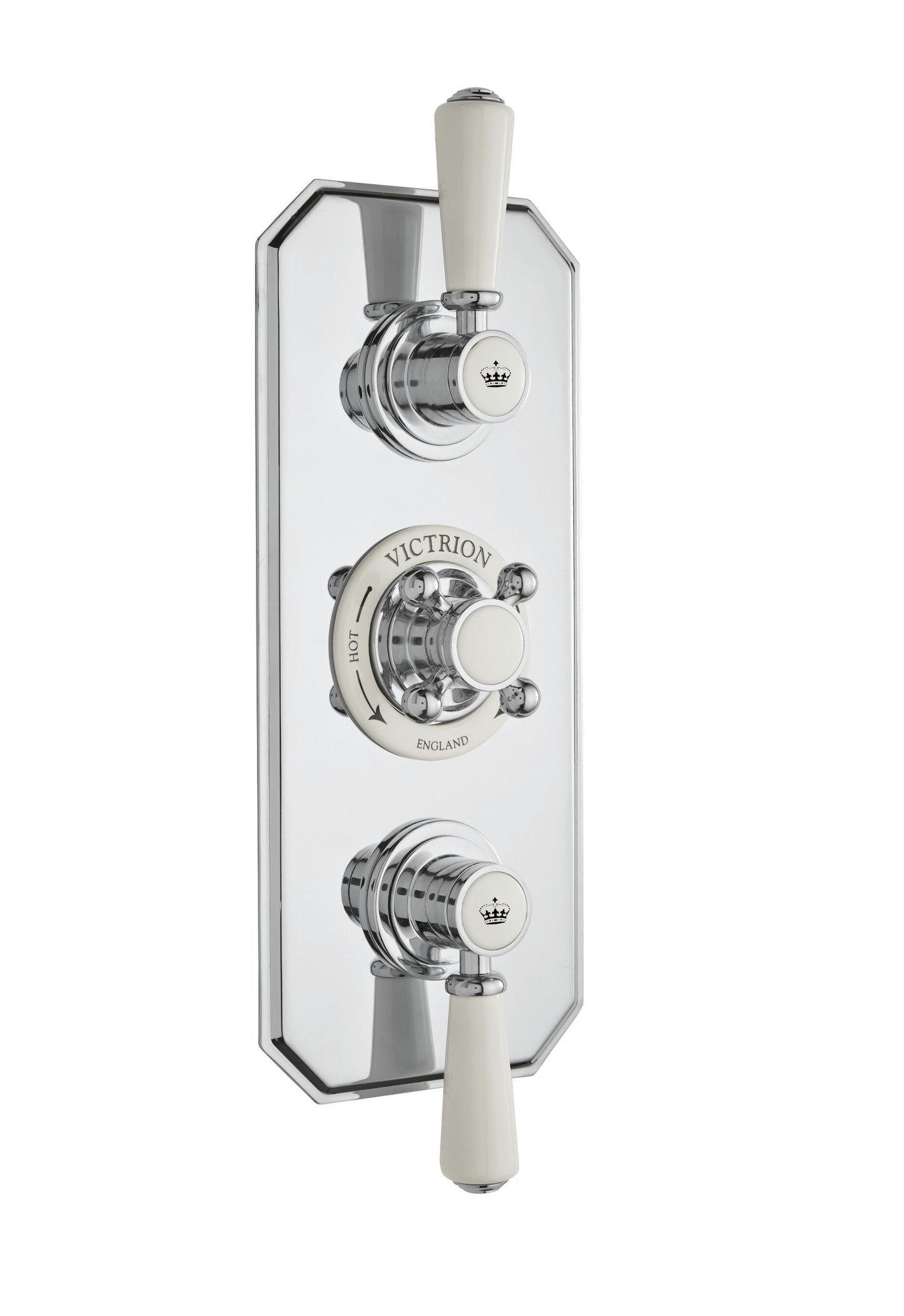 Victrion Two Outlet Triple Thermostatic Concealed Valve