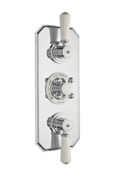 Victrion Two Outlet Triple Thermostatic Concealed Valve