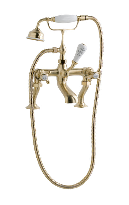 Victrion  Deck Mounted Crosshead Bath Shower Mixer