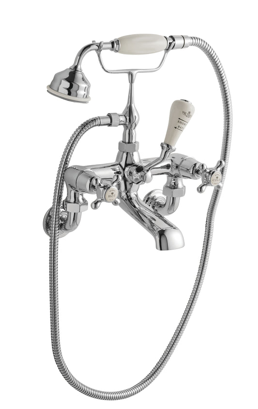 Victrion  Wall Mounted Crosshead Bath Shower Mixer