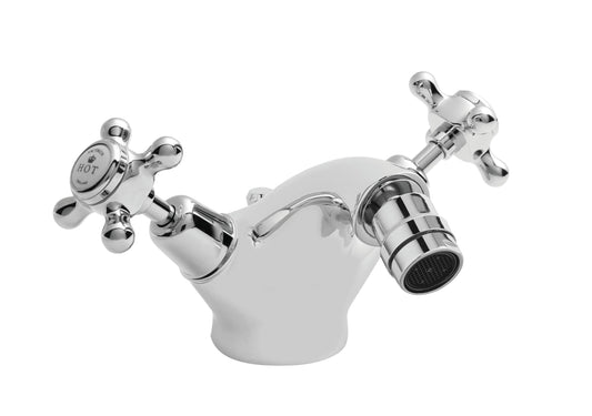 Victrion  Deck Mounted Crosshead Mono Bidet Mixer Tap