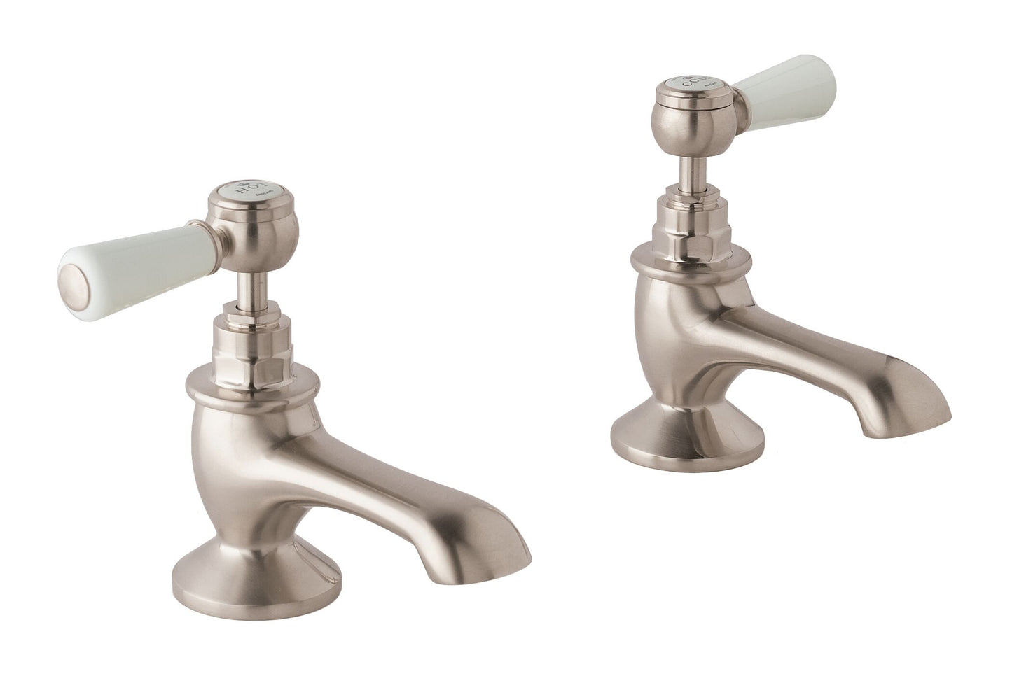 Victrion  Deck Mounted Lever Bath Pillar Taps