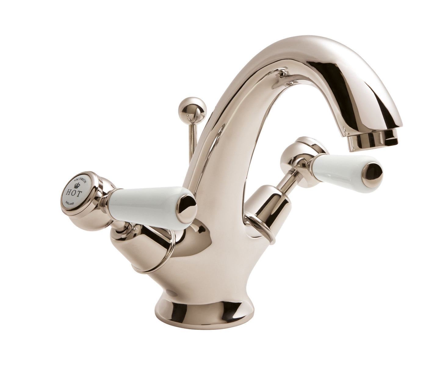 Victrion  Deck Mounted Lever Mono Basin Mixer Tap