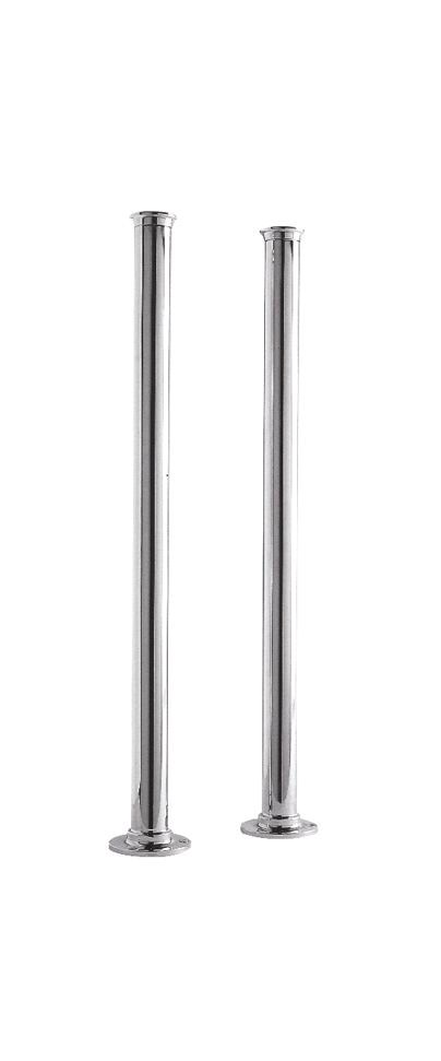 BC Sanitan 660mm Traditional Chrome Freestanding Bath Legs