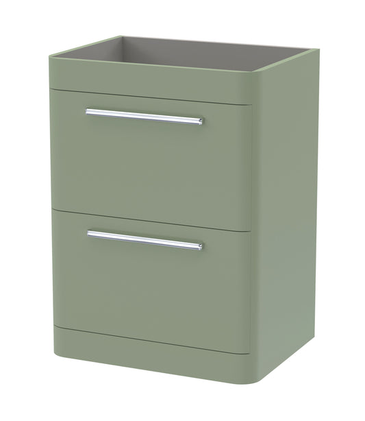 Solar 600mm Floor Standing 2-Drawer Unit