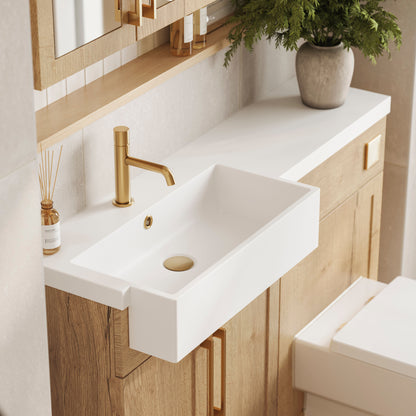 Fable 600mm Shaker Vanity Unit - 253mm Deep