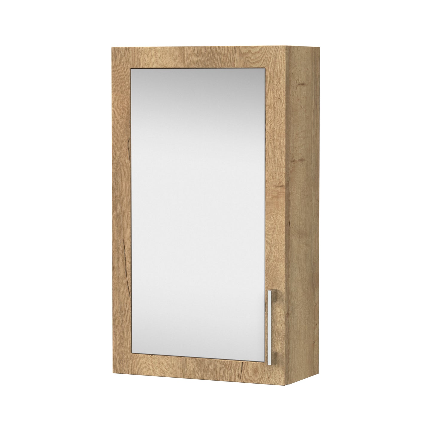 Nuie Lux Fable 400mm 1 Door Autumn Oak Wall Hung Cabinet