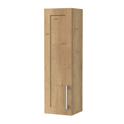 Nuie Lux Fable 200mm 1 Door Autumn Oak Wall Hung Cabinet