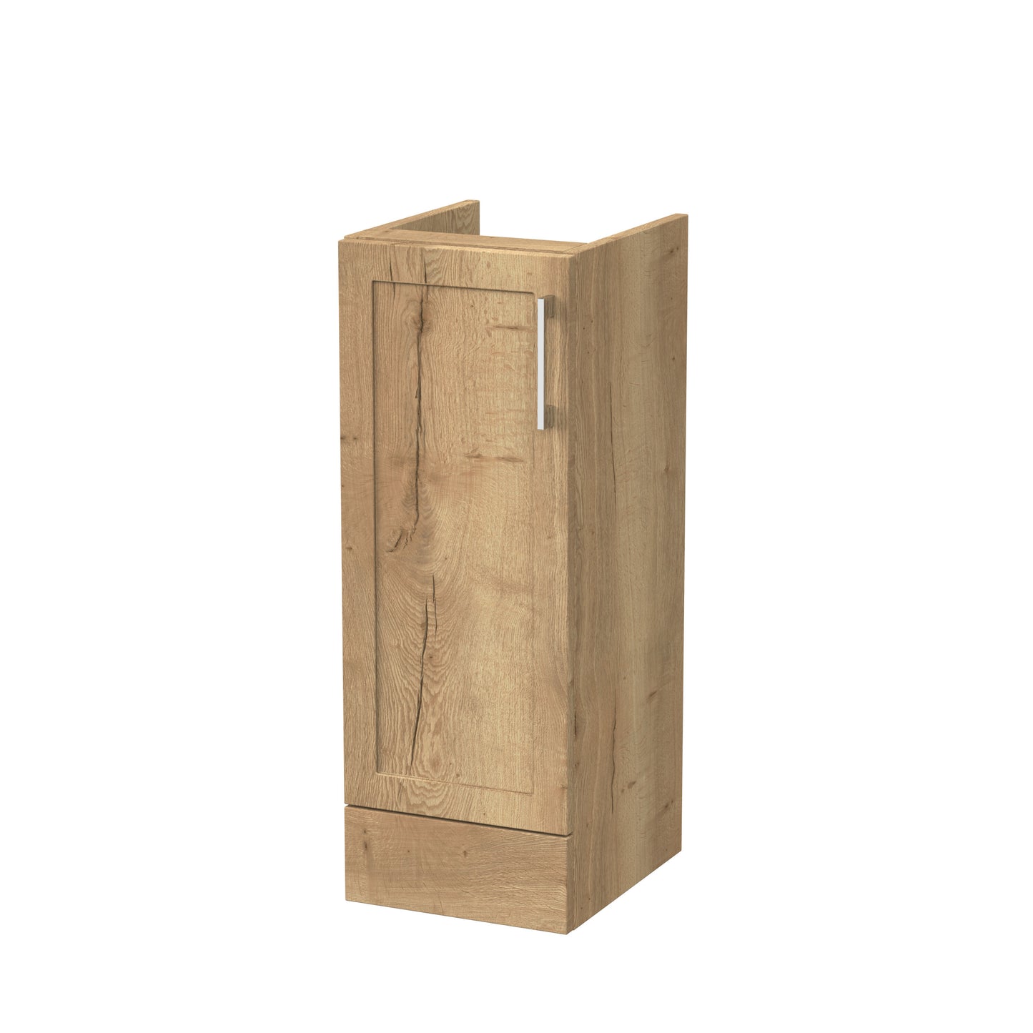 Nuie Lux Fable 300mm 1 Door Autumn Oak Floor Standing Base Unit