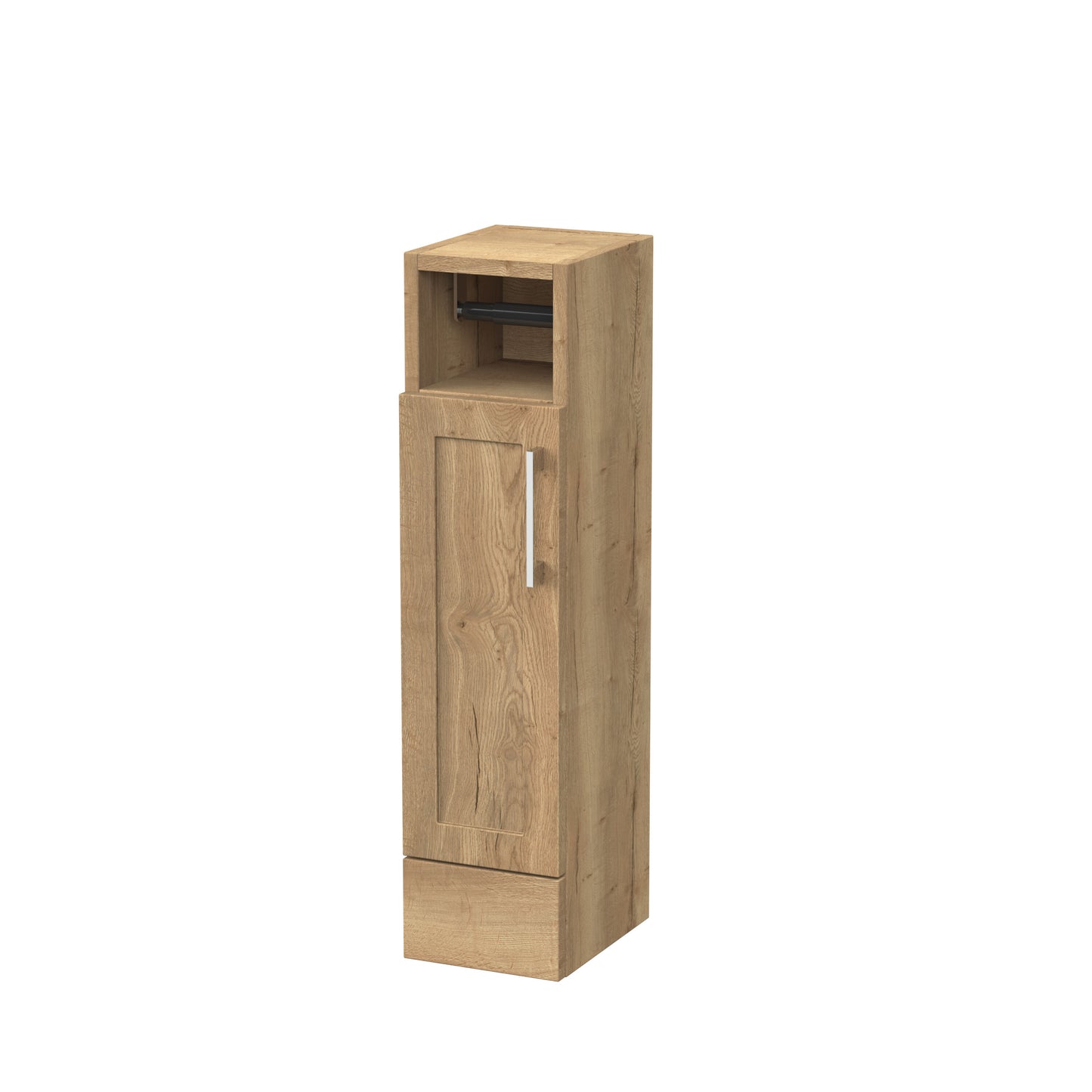 Nuie Lux Fable 200mm 1 Door Autumn Oak Floor Standing Cabinet