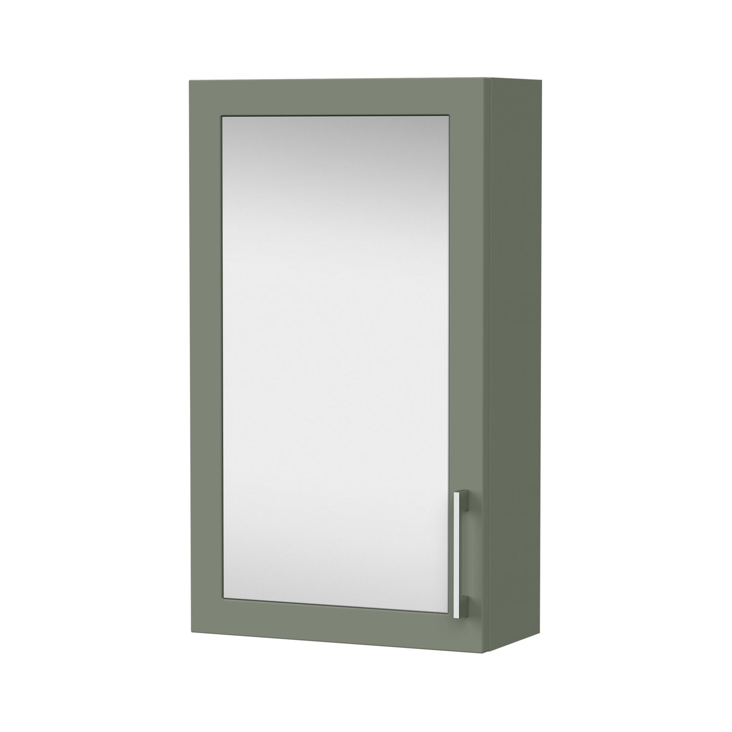 Nuie Lux Fable 400mm 1 Door Fern Green Wall Hung Cabinet