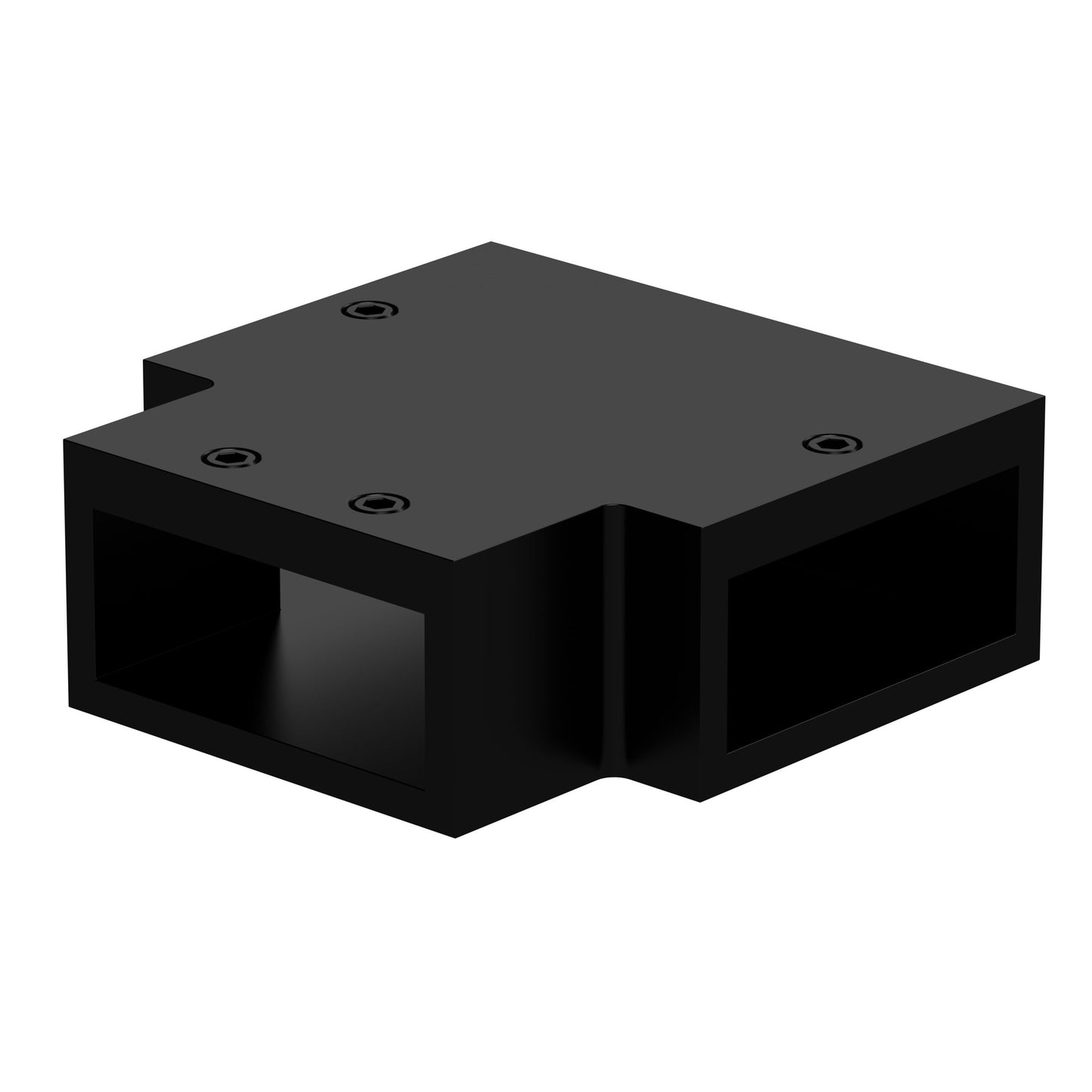 Hudson Reed Matt Black Support Arm T Piece