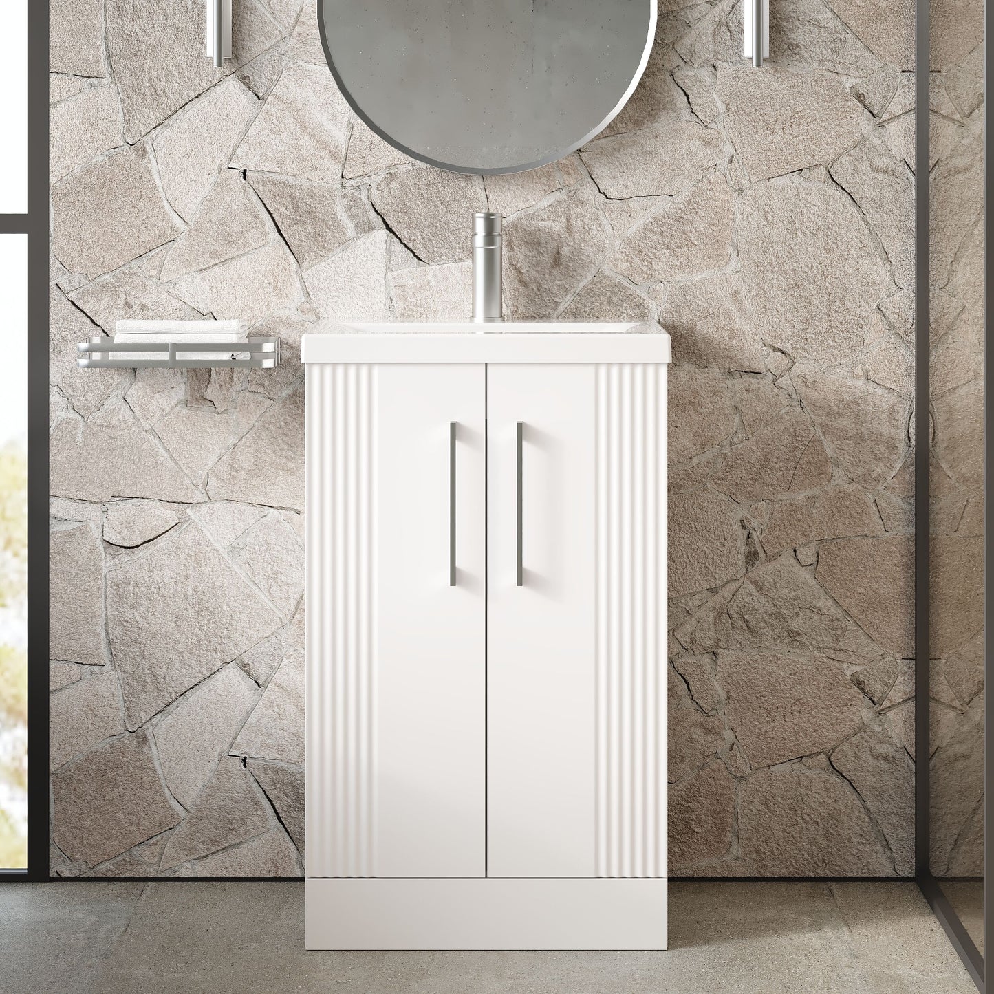 Deco 500mm Floor Standing 2-Door Unit