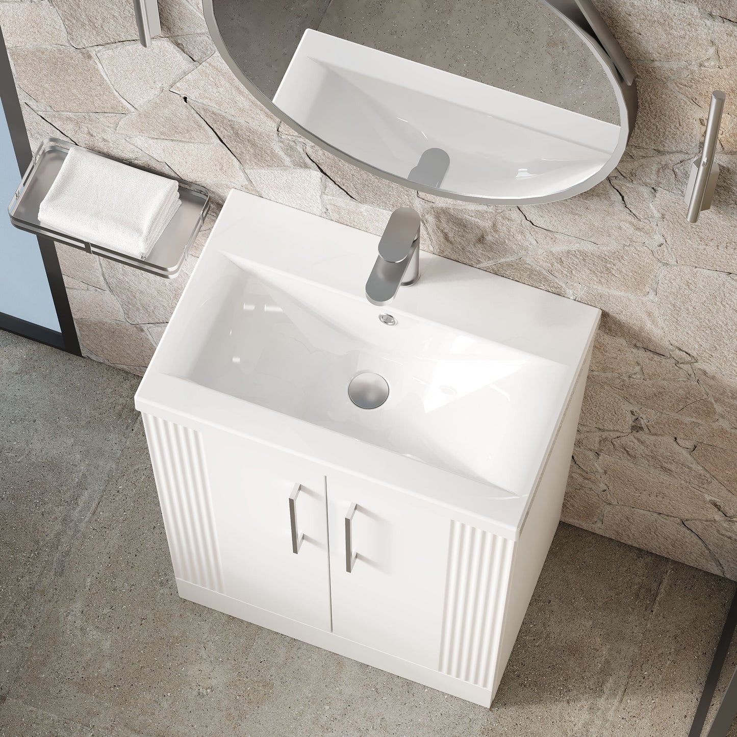 Deco 600mm Floor Standing 2-Door Unit