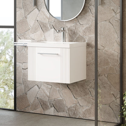 Deco 500mm Wall Hung Single Drawer Unit