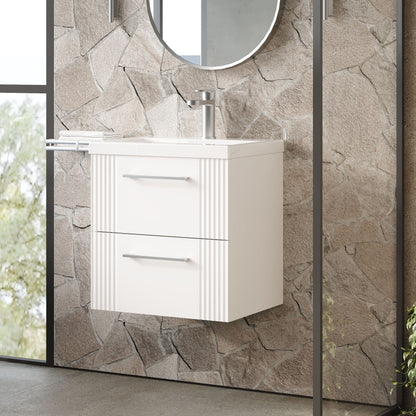 Deco 500mm Wall Hung 2-Drawer Unit