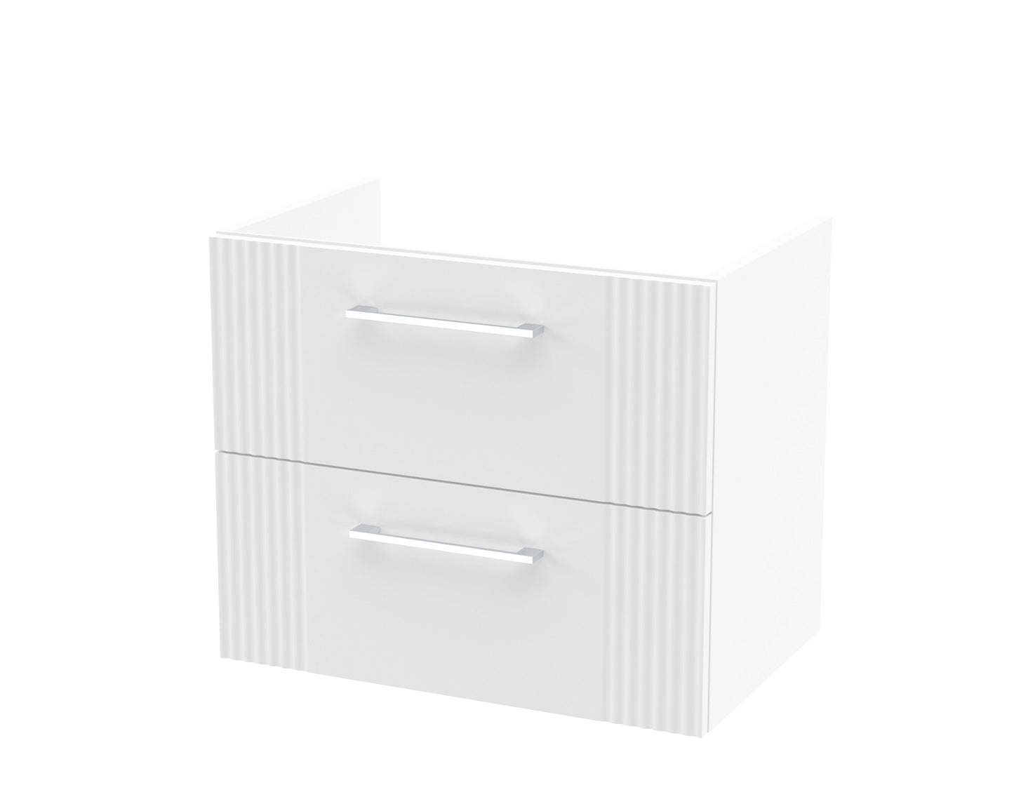 Deco 600mm Wall Hung 2-Drawer Unit