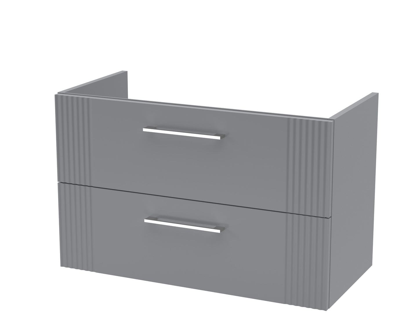 Deco 800mm Wall Hung 2-Drawer Unit