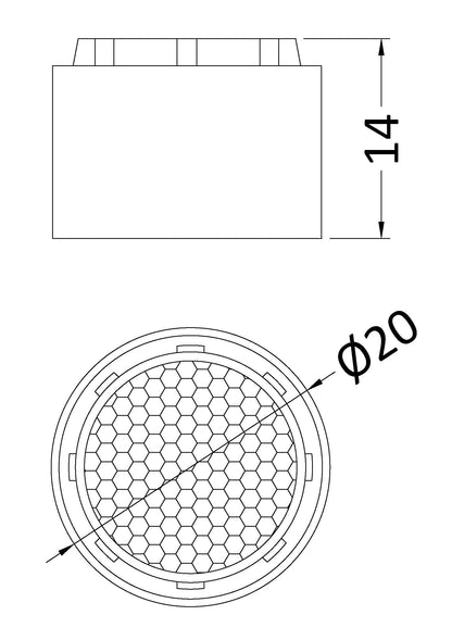 Nuie Cool Grey Flow Regulator