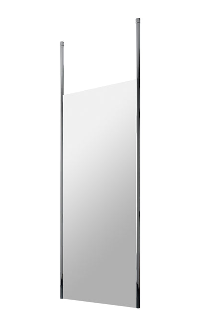 Hudson Reed 798mm Framed Chrome Wetroom Screen With Ceiling Posts