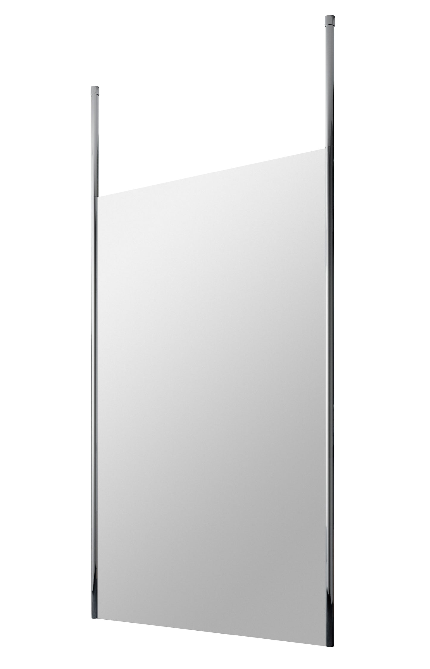 Hudson Reed 1198mm Framed Chrome Wetroom Screen With Ceiling Posts