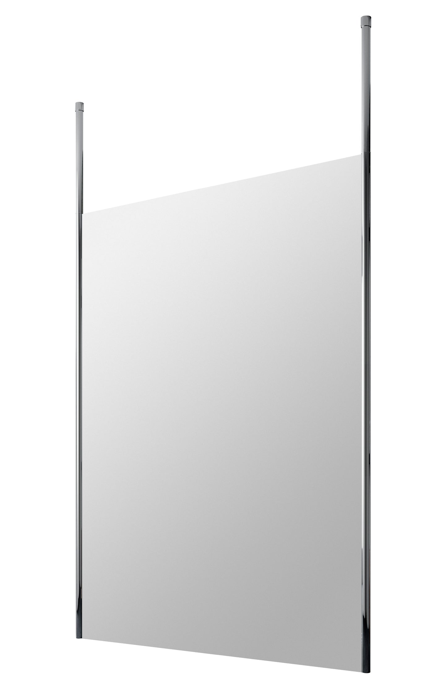 Hudson Reed 1398mm Framed Chrome Wetroom Screen With Ceiling Posts