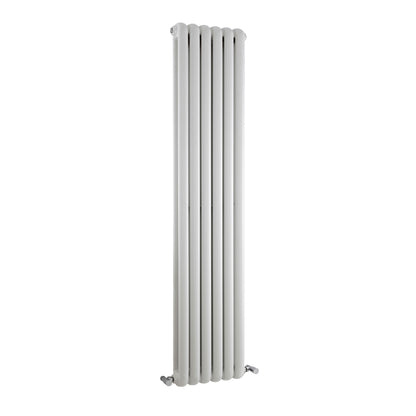 Hudson Reed Salvia 1500mm x 383mm White Vertical Single Panel Radiator