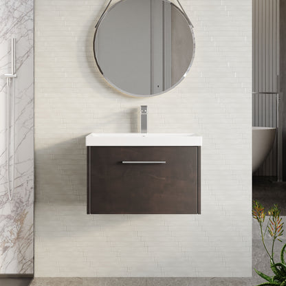 Hudson Reed Juno 600mm Floor Standing 2 Door Vanity Unit with Ceramic Basin