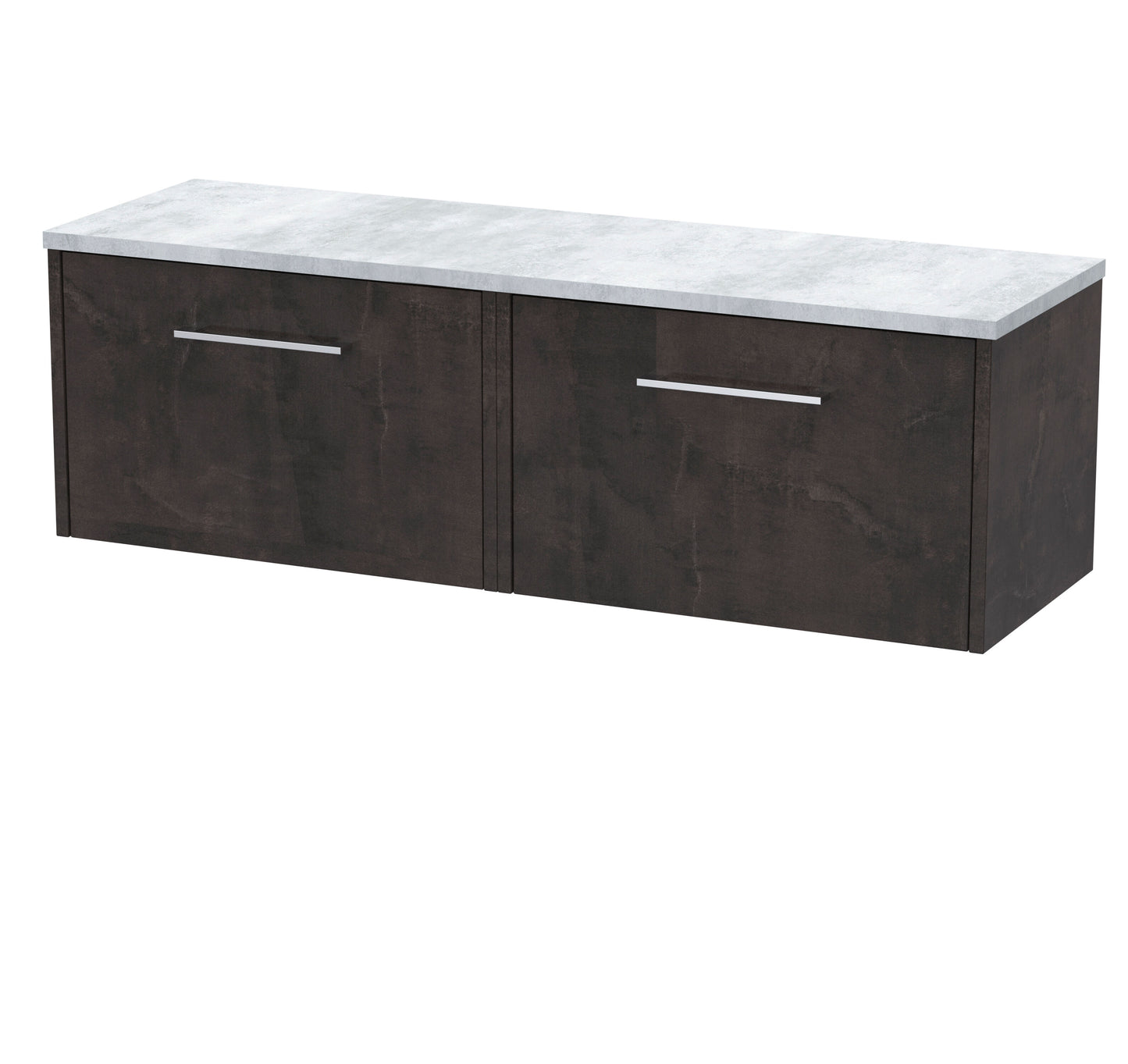 Hudson Reed Juno 1200mm Wall Hung 2-Drawer Vanity With Laminate Worktop