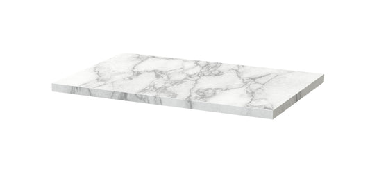 Nuie 605x390mm Carrera Marble Laminate Worktop