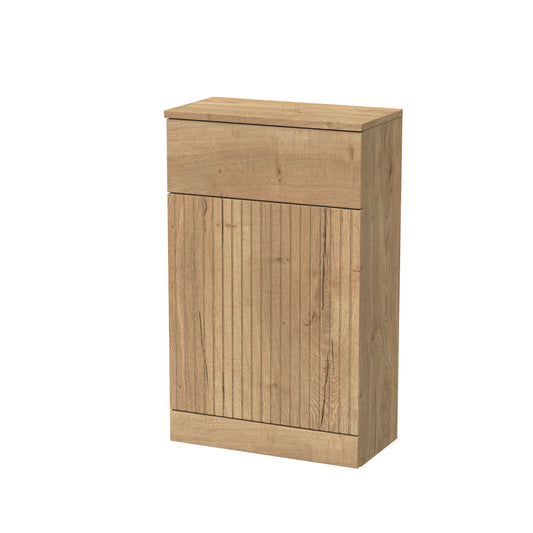 Nuie Lux Flume 500mm Autumn Oak Floor Standing WC Unit