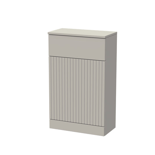 Nuie Lux Flume 500mm Pebble Grey Floor Standing WC Unit