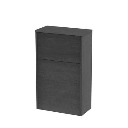 Nuie Lux Loftwood 500mm Graphite Grey Woodgrain Floor Standing WC Unit